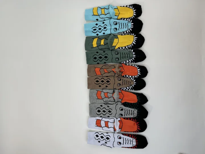 Custom Dinosaur Crew Socks catalog product image