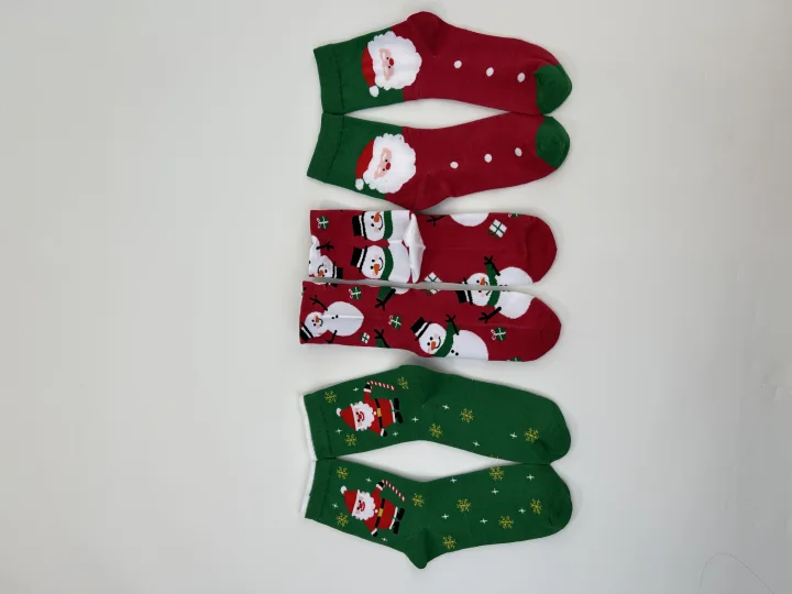 Custom Christmas Crew Socks, SKU 1121 catalog product image