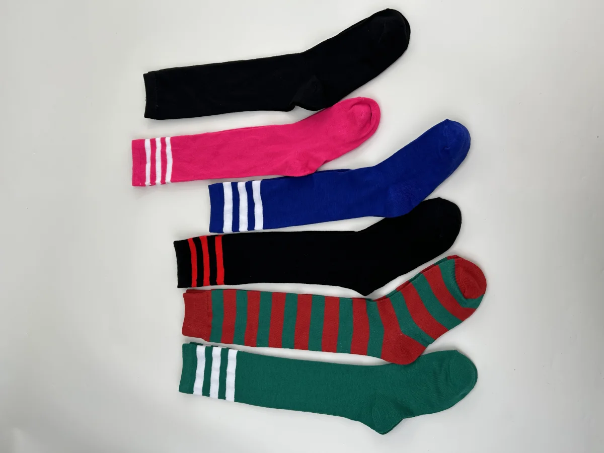 Custom Striped Knee-High Socks catalog product image