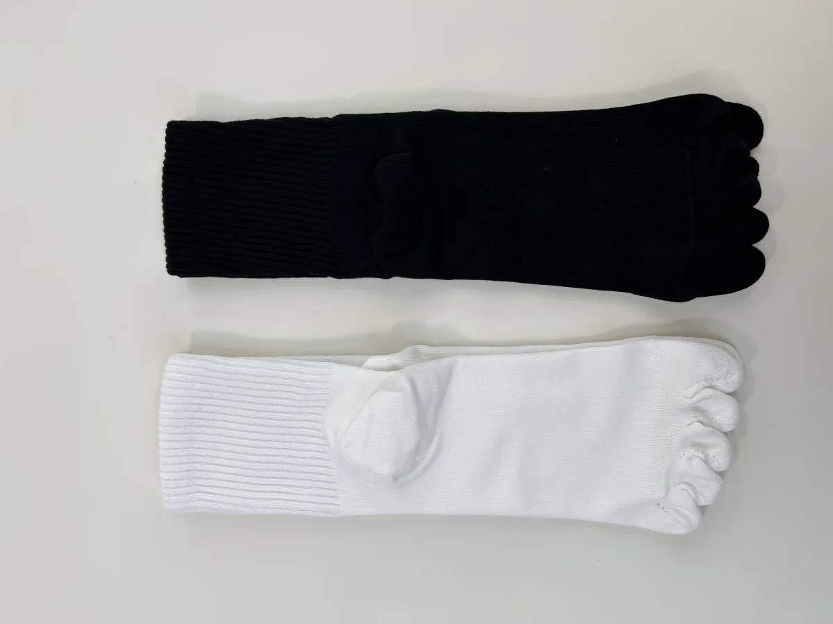 Custom Five-Toe Crew Socks catalog product image