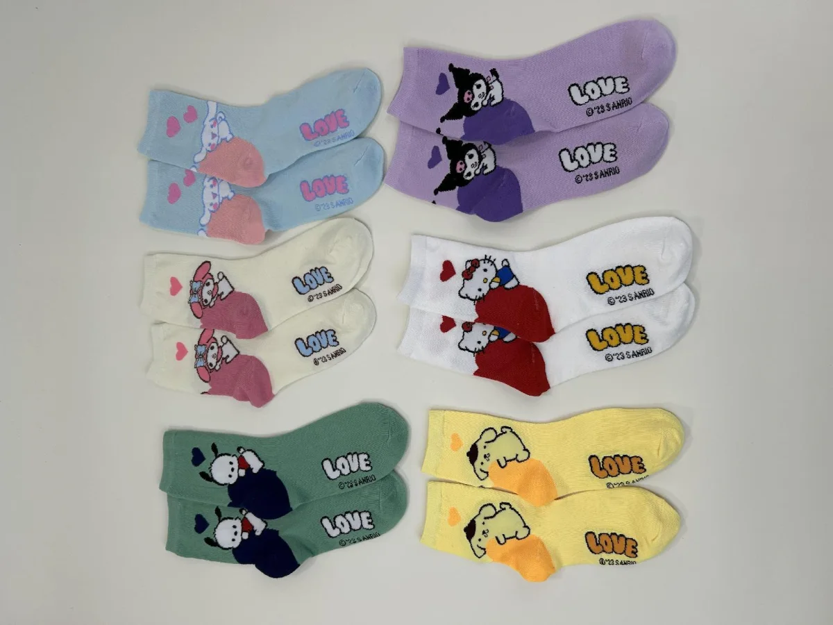 Custom Cartoon Crew Socks catalog product image
