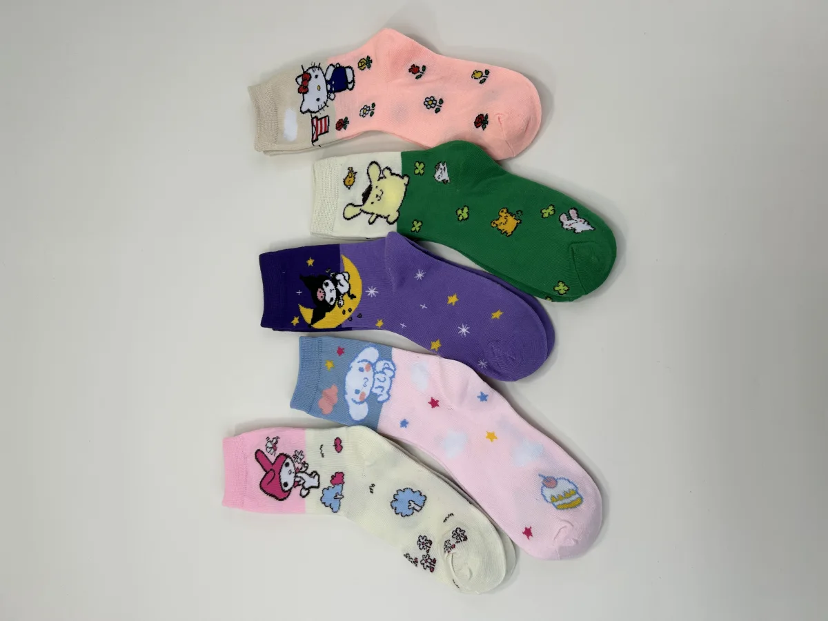 Custom Cartoon Crew Socks catalog product image