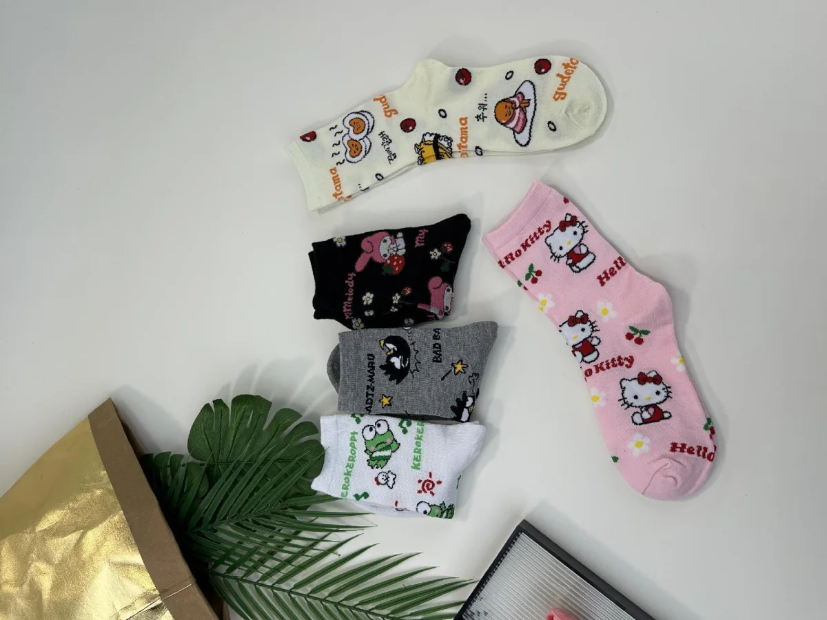 Custom Cartoon Crew Socks catalog product image